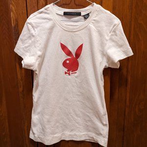Playboy rabbit head logo Tshirt